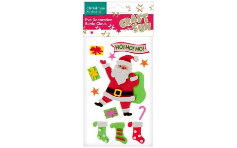 Vianočná dekorácia Santa Claus 11ks