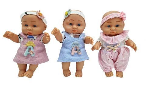 Bábätko s čelenkou 17cm