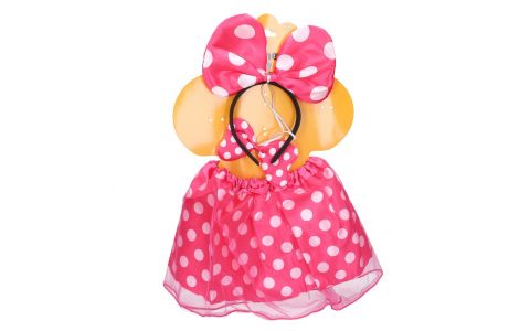 Karnevalová sada Myška - ružová