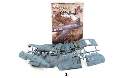 Lietadlo stavebnica 1:48 model 4D - náhodný Lietadlo stavebnica 1:48 model 4D - náhodný