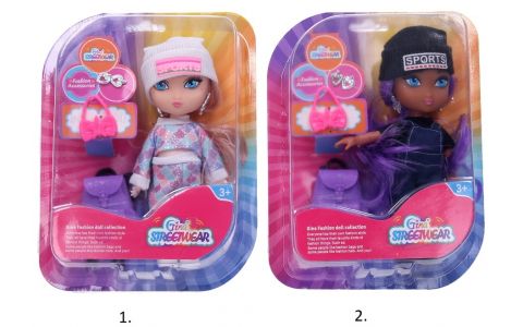 Bábika s batohom 16cm - 1