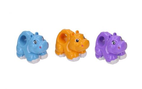 Hrošík na kolieskách 8cm - modrá