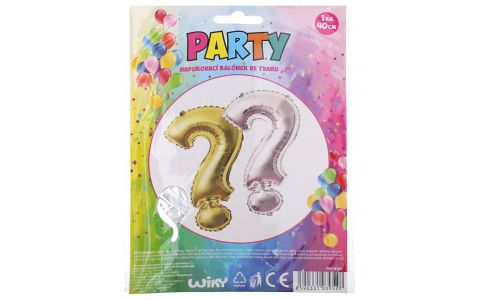 Nafukovací balónik v tvare "?" - náhodná