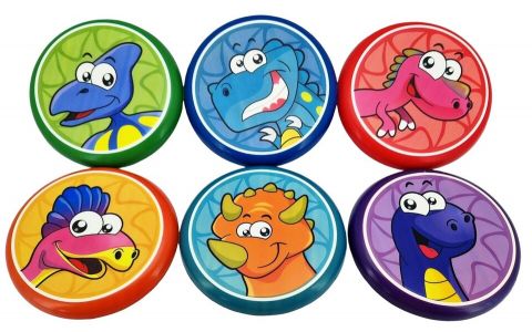 Disk lietajúci Dino 16cm - modrá