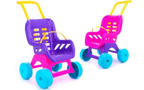 Kočík bugina pre bábiky 48cm - náhodná Kočík bugina pre bábiky 48cm - náhodná
