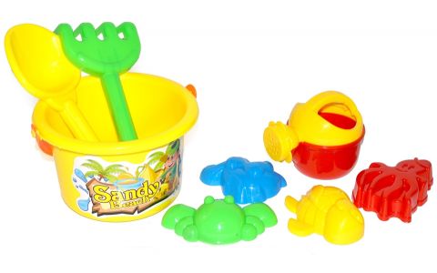 Sada do piesku farebný - žltá