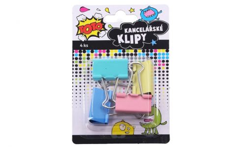 Klipy kancelárske 4 ks Klipy kancelárske 4 ks