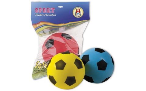 Futbalová lopta penová 20cm - náhodná
