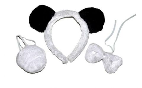 Karnevalový set panda