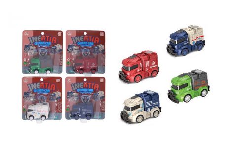 ​​​​​​​Auto na zotrvačník 8,5cm - hasičské auto