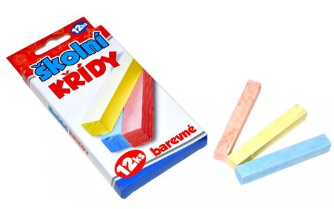 Kriedy Farebné 12Ks