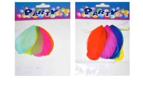 Dekoračné pierka 5ks