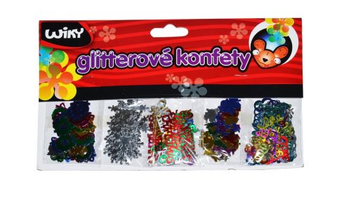 Dekorácia Glitter konfety