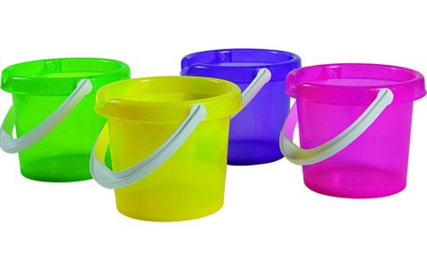 Androni Kýblik do piesku s filtrami 11cm - žltá