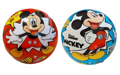 Lopta Mickey Laugh it Up 23cm - modrá