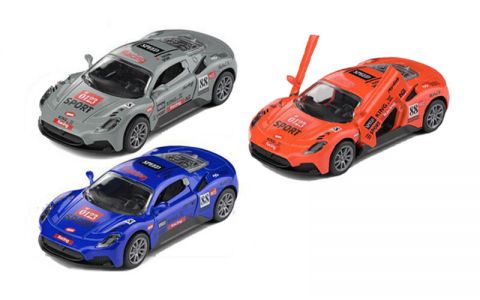 Auto na spätné natiahnutie 12cm - náhodná