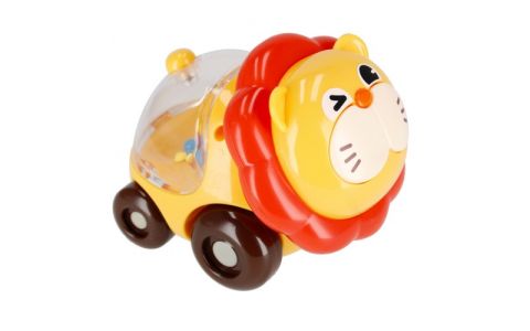 BamBam Lev na kolieskach hrkálka 10cm BamBam Lev na kolieskach hrkálka 10cm