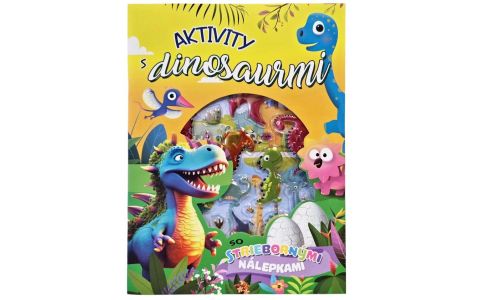 Aktivity s dinosaurmi a nálepkami
