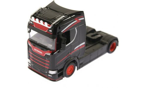 Bburago Scania Haulers 770S 1:43 sivá