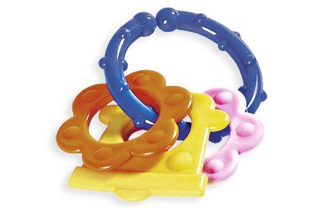 Hrýzatko krúžok s príveskami