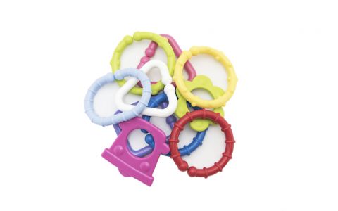 Krúžky plastové 6cm 10ks v sáčku