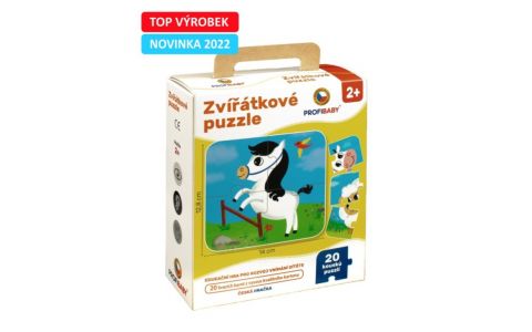 Profibaby Puzzle zvieratká 20ks