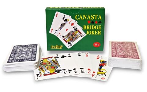 Karty canasta v papierovom obale Karty canasta v papierovom obale