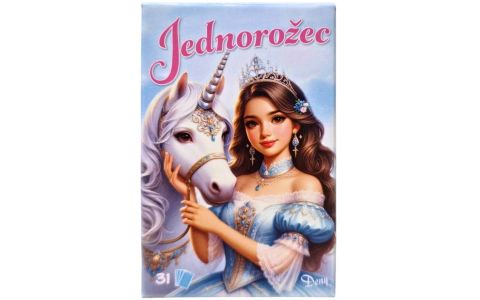 Karty 3 hry Jednorožec 31 kariet