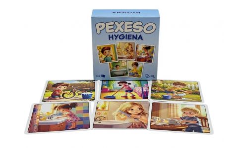 Pexeso hygiena 64ks kariet