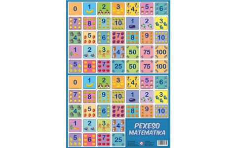 Pexeso Matematika 32dvojíc