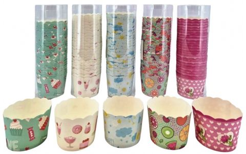 Košíčky cukrárenské 5,5x4cm/25ks - náhodný