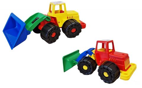 Androni Nakladač Little Worker 28cm - žltá