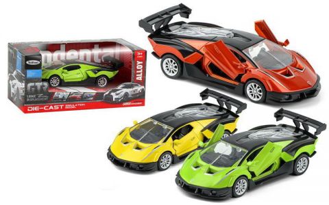 Pretekárske auto na spätné natiahnutie 12cm - náhodná