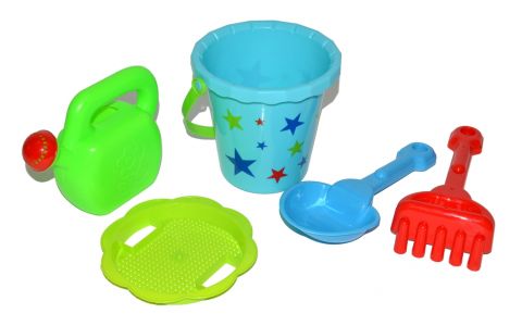 Sada do piesku 5ks - žltá