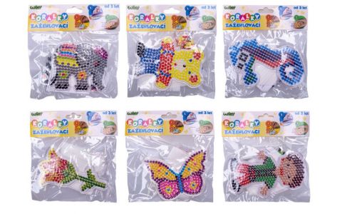 Korálky zažehľovacie set MIX 15cm - medveď