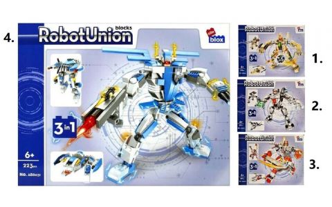 Stavebnica Alleblox Robot 201-223ks - 1