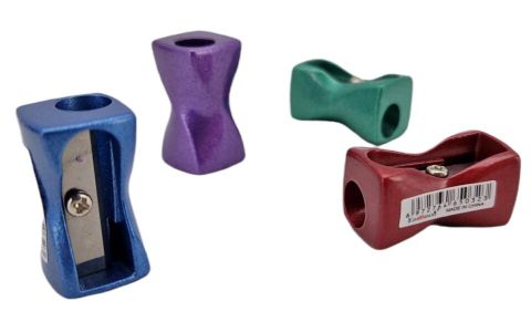 Strúhadlo na 1 ceruzku, mix farieb 2,5cm - modrá