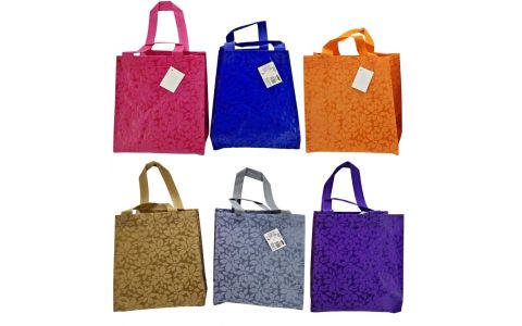 Darčeková taška netkaná textília 23cm - modrá