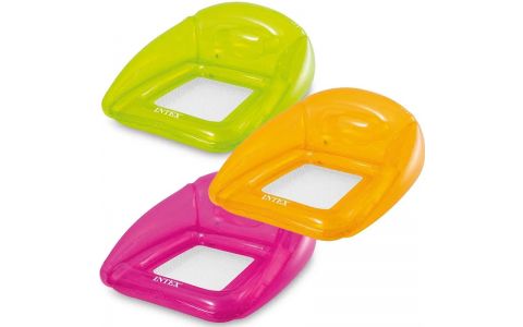 Intex 56802 Nafukovacie kreslo/lehátko 104 x 102 cm - náhodná