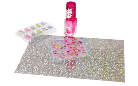 Kozmetická sada na líčenie nechtov pre deti - náhodný