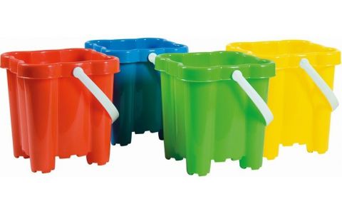 Androni Kýblik hrad 4 veže 16cm - žltá