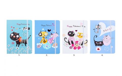 Notes s linajkami 14,5x21cm/80strán - 1 Notes s linajkami 14,5x21cm/80strán - 1