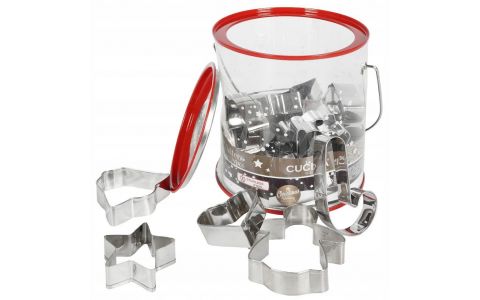 VIA vykrajovačky 16ks nerez