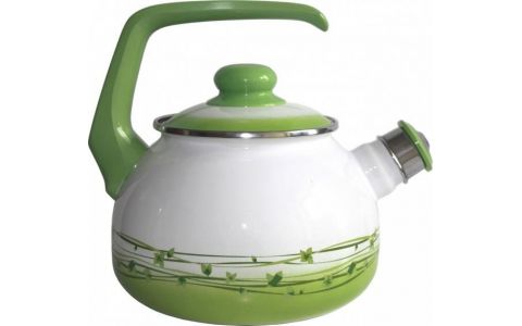 Metalac Čajová kanvica s píšťalkou tráva, 2,5L Metalac Čajová kanvica s píšťalkou tráva, 2,5L