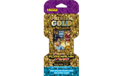 PANINI FIFA 365 2024/2025 - ADRENALYN karty - GOLD PACKET PANINI FIFA 365 2024/2025 - ADRENALYN karty - GOLD PACKET