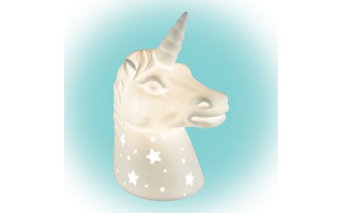 HOME Porcelánová dekorácia jednorožec