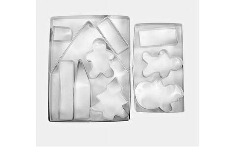 VIA vykrajovačky 12ks nerez DOMČEK