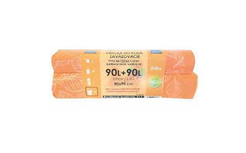 Vrecká do košov 80x90 cm ECO 90L / 2 rolky 