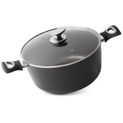 Hrniec MagicHome Black Line, 28 cm, 5900 ml, s pokrievkou