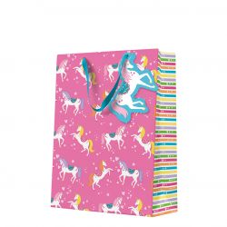 Darčeková taška unicorn pattern, veľká